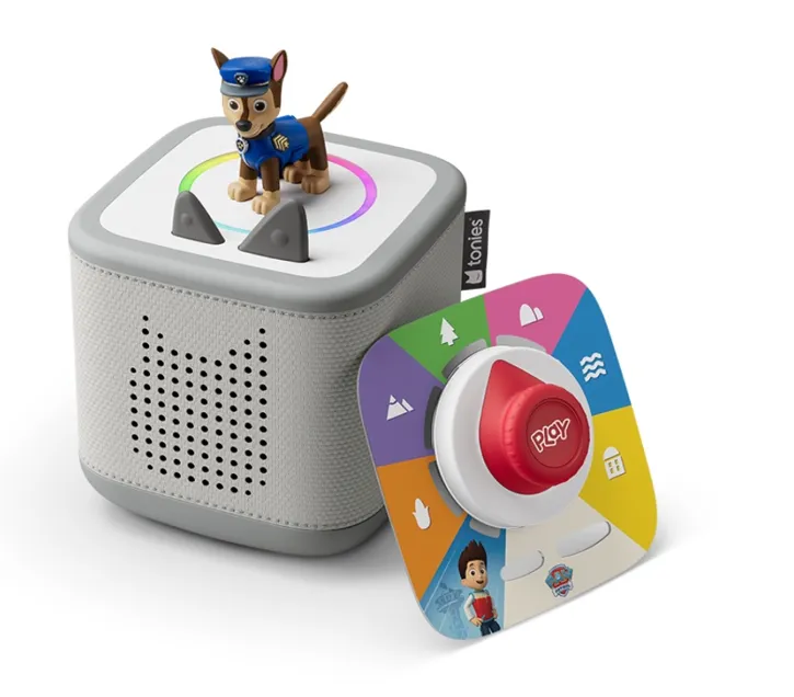 Toniebox 2 Moon Grey Play Set Paw Patrol Chase UK Animal Care Sound Design