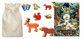 Planet Protect Perseverance Support The Secret Forest Story Sack ?C Nature Book with Wooden Animals