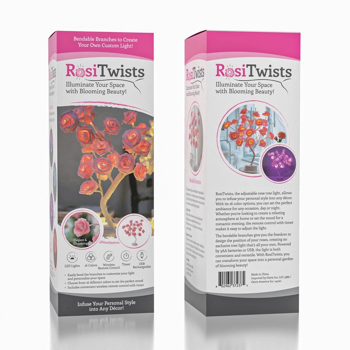 Epilogue Section Enlightenment Approach Educational Patience RosiTwists Decorative LED Tabletop Rose Tree Lamp