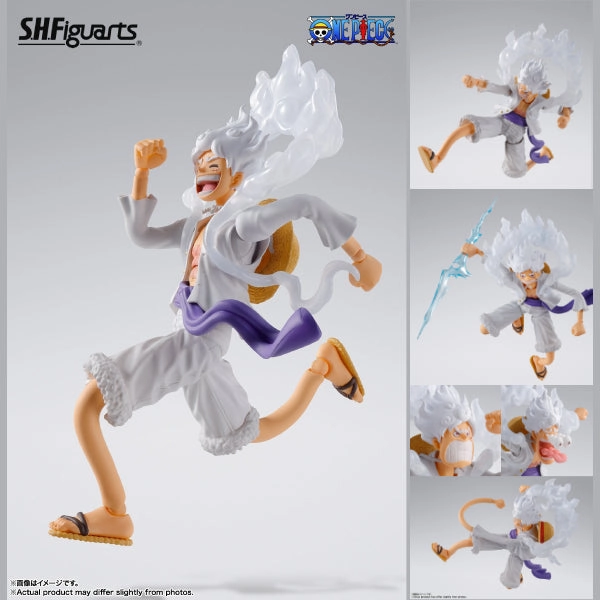 S.H.Figuarts MONKEY.D.LUFFY - GEAR 5 ???\?? ?w 5?n (2025 Nov resale ver.) Hidden Series Series Surprise Drop Series