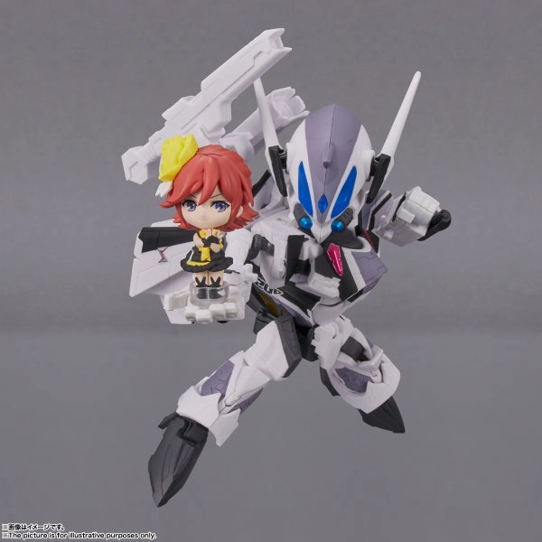 Collector's Pack Display TINY SESSION VF-31J SIEGFRIED (HAYATE USE with FREYJA / MESSER USE with KANAME) ???r???? ?R??? (???L?C / ?_?C)