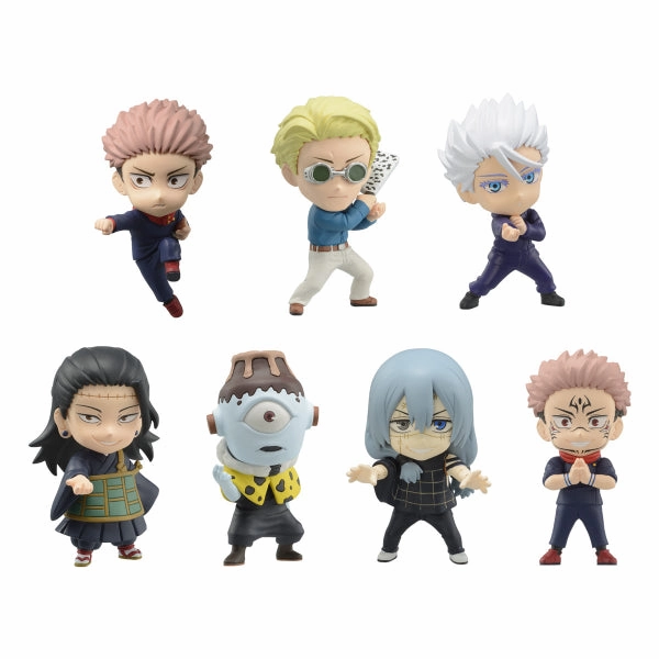 JUJUTSU KAISEN ADVERGE MOTION 2 SET W/O GUM (set of 7) Limited Drop Display Exclusive Collectible Item