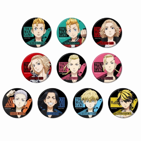 Tokyo Revengers - Can badge (Set of 10) Mystery Series Series Toy Series Display