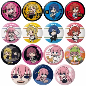 Exclusive Series Display CAN BADGE COLLECTION BOCCHI THE ROCK W/O GUM (Box of 14 packs) ???u?L ???? ????