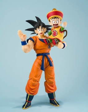 Book Character Art Deco S.H.Figuarts Son Goku & Son Gohan -Kid- & Kintoun -Exclusive Edition-