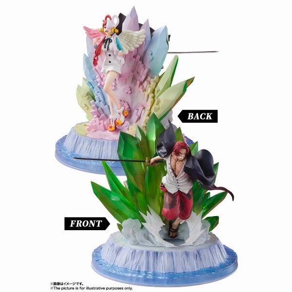 FiguartsZERO [EXTRA BATTLE] SHANKS and UTA -ONE PIECE FILM RED Ver.- ???\?? ?t????? ???? Mystery Drop Opening
