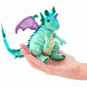 Folkmanis Mini Dragon Finger Puppet Super Vehicle Sharing Practice