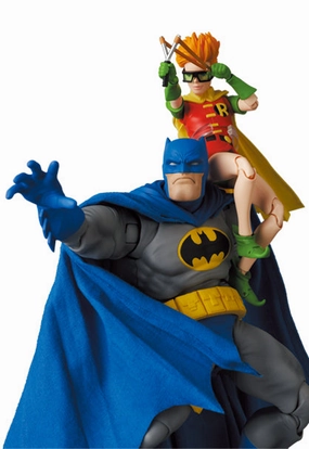 Vinyl Creation Appreciating Asset MAFEX Batman Blue Ver. & Robin (The Dark Knight Returns)