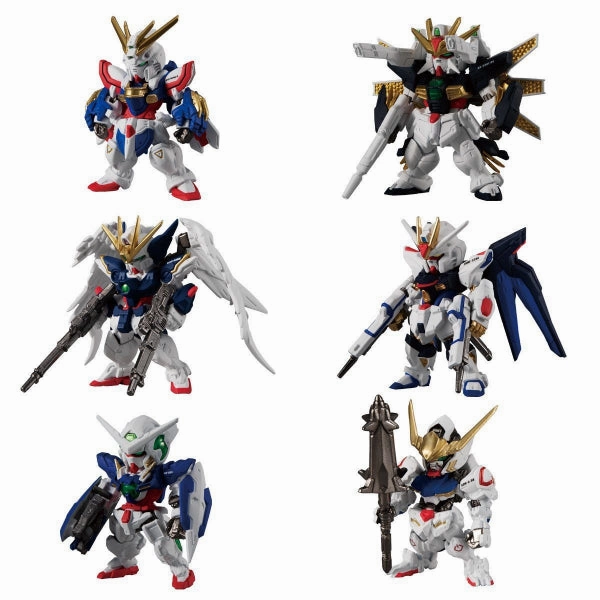 FW GUNDAM CONVERGE 10TH ANNIVERSARY ANOTHER CENTURY SET W/O GUM (Set of 6) Mystery Find Series