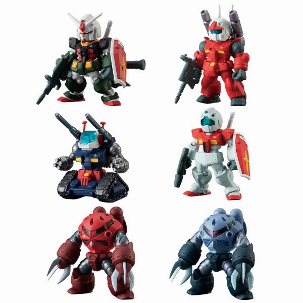 FW GUNDAM CONVERGE ?OPERATION JABURO W/O GUM (set of 6) ?C?? ???_ Collector's Drop Display Exclusive Series Series