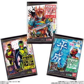 Mystery Pack Opening KAMEN RIDER HIGH-QUALITY PAPERBOARD ART 9 (1 box 10 types)