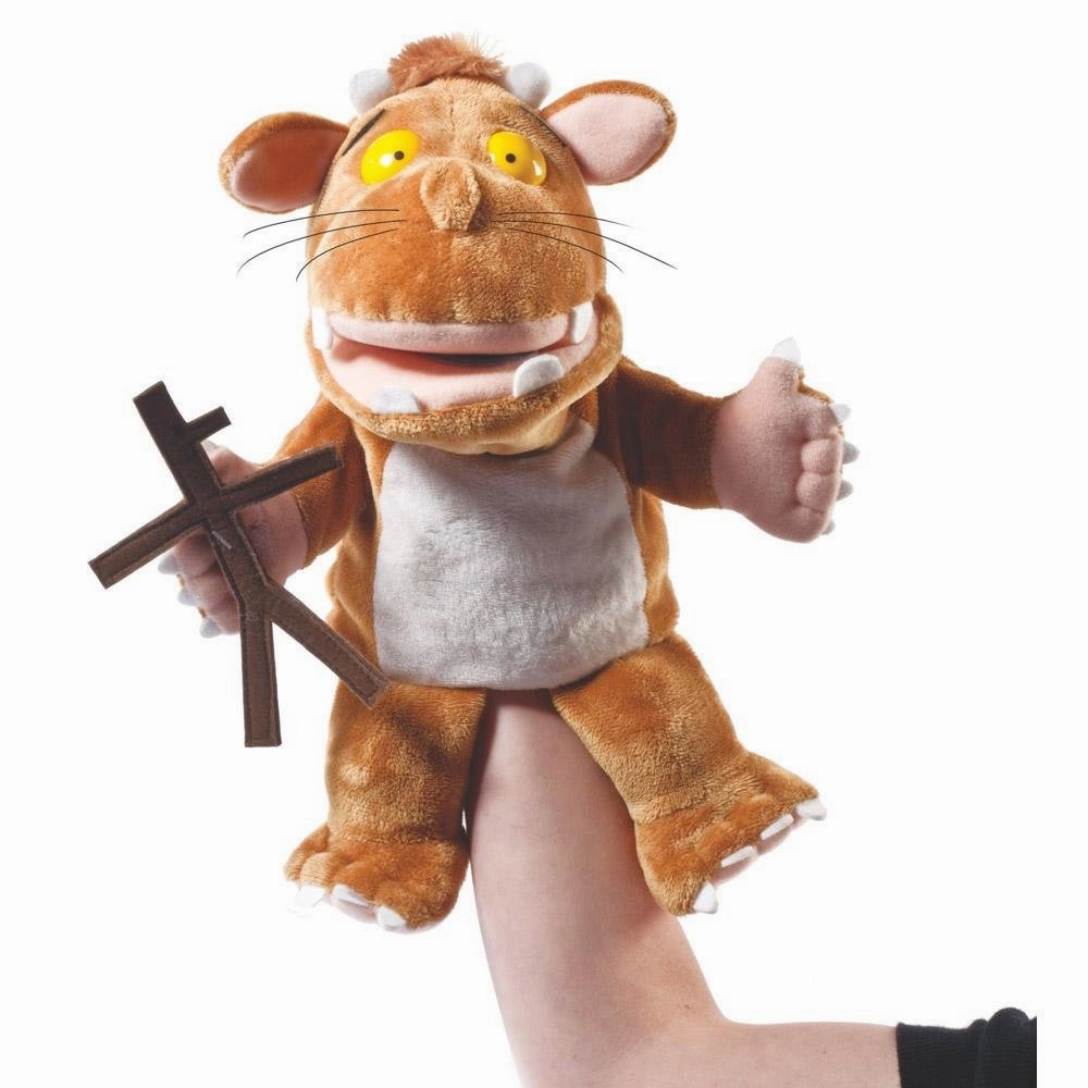 Gruffalo's Child and Stick Man Hand Puppet 14" 12969 Brain Teaser Wetland Environment