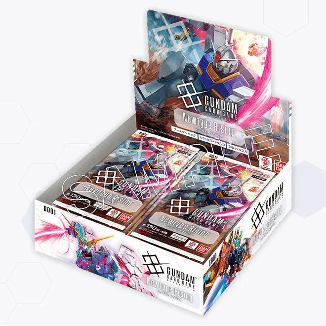 Mystery Find Display Collector's Find Unboxing Gundam Card Game Booster Pack Newtype Rising [GD01] (2025 Oct resale ver.) ?C?? ???_ ????