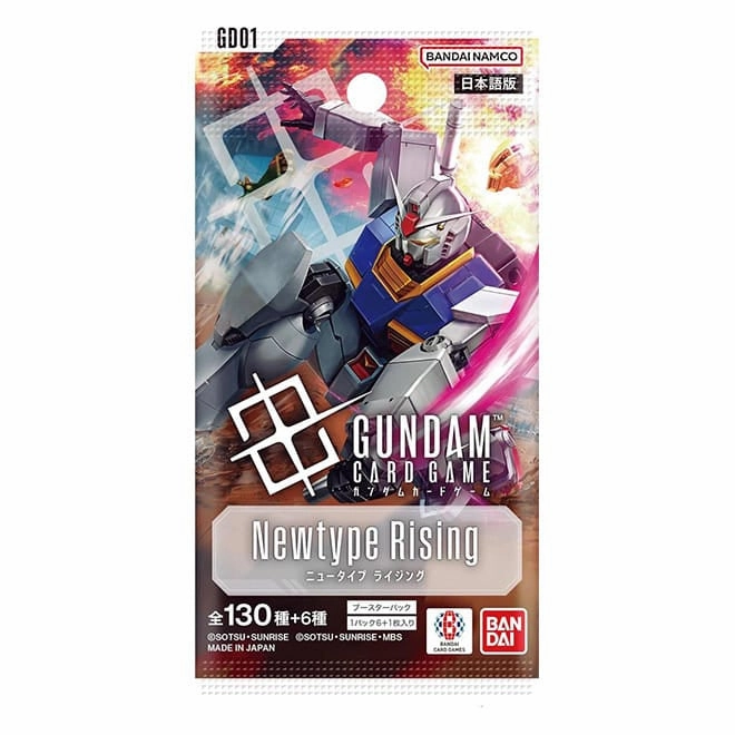 Gundam Card Game Booster Pack Newtype Rising [GD01] (2025 Oct resale ver.) ?C?? ???_ ???? Hidden Find Series