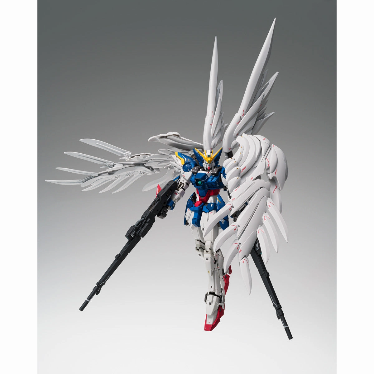 Gundam Fix Figuration Metal Composite (GFFMC) Wing Gundam Zero EW Noble Color Ver. Holiday themed Robot Display