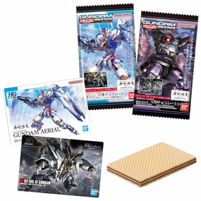 Limited Series Series Collector's Item Showcase GUNDAM GUNPLA PKG ART COLLECTION CHOCOLATE WAFER 8 ?C?? ???_ (box of 20 packs)