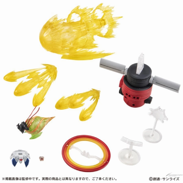 Collector's Series Display GUNDAM MOBILE SUIT ENSEMBLE EX43 (GOD GUNDAM / OPTION SET) ?C?? ????_