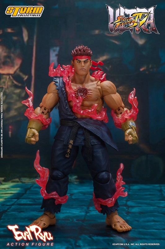 Evil Ryu 1/12 Action Figure Tourist Memorabilia