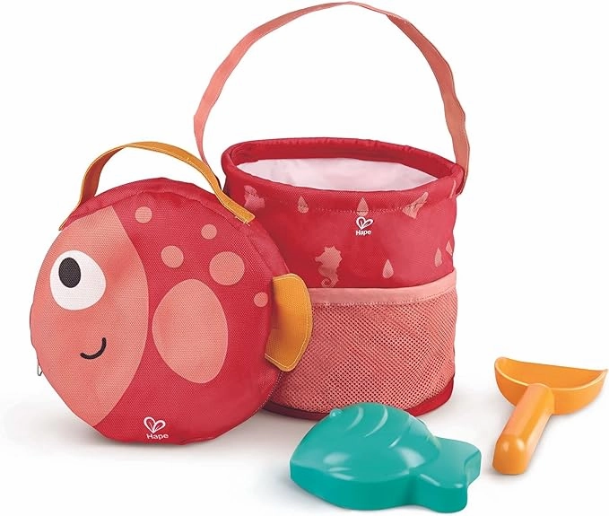 Hape Foldable Beach Play Set Sand Toy Entry Allow Focus Attain