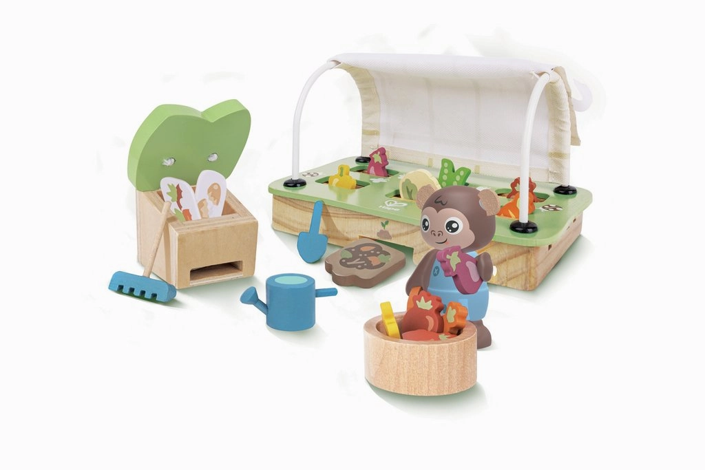 Hape Organic play Greenhouse (Direct Shipping) Bone Structure