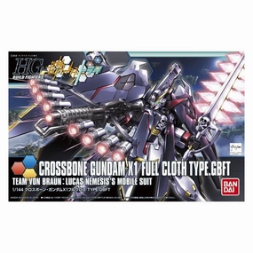 HGBF 1/144 CROSSBONE GUNDAM X1 FULL CLOTH Ver. GBF ?C?? ???_ ???I???_X1 ???b Collector's Drop Reveal Collectible Set Series