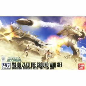 HGUC 1/144 MS-06 ZAKU GROUND ATTACK WAR SET ?C?? ???_ ???? ????????b Hidden Treasure Reveal