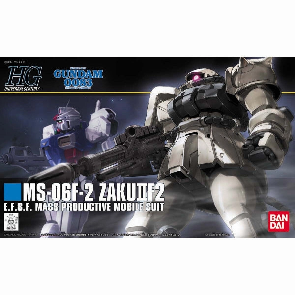 HGUC 1/144 MS-06F-2 ZAKU II F2 (EFSF Colour) ?C?? ???_ 0083 ?m?? ???? ?????B???? Exclusive Drop Release
