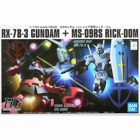 Hidden Pack Discovery HGUC 1/144 RX-78-3 GUNDAM   MS-09RS RICK-DOM ?C?? ???_ ???? ?R ?????