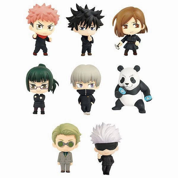 Jujutsu Kaisen Color Collection (set of 8) Collector's Find Display