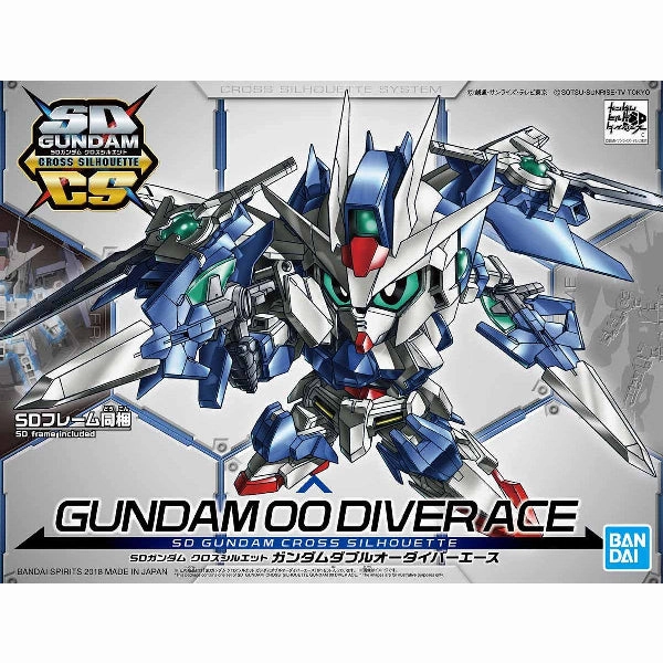 Collectible Pack Display Surprise Find Display SD GUNDAM CROSS SILHOUETTE GUNDAM 00 DIVER ACE ?C?? OO??????SDCS