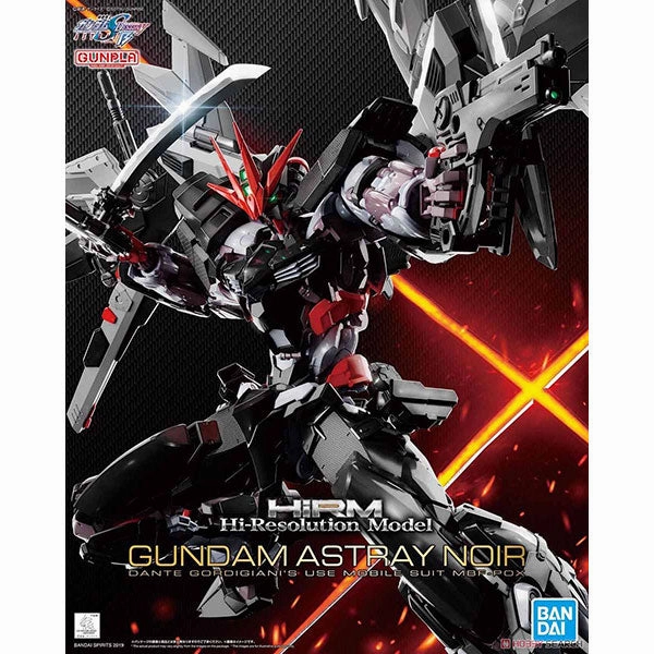 Hidden Drop Display High-Resolution Model Gundam Seed Astray Noir 1:100 Kit Figure