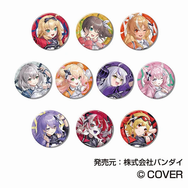 hololive 6th fes. Color Rise Harmony CAN Badge B (set of 10) ???? ???? ???? Collectible Drop Display