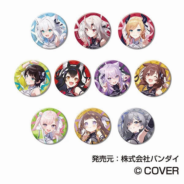 hololive 6th fes. Color Rise Harmony CAN Badge F (set of 10) ???? ???? ???? Surprise Pack Opening Surprise Series Display