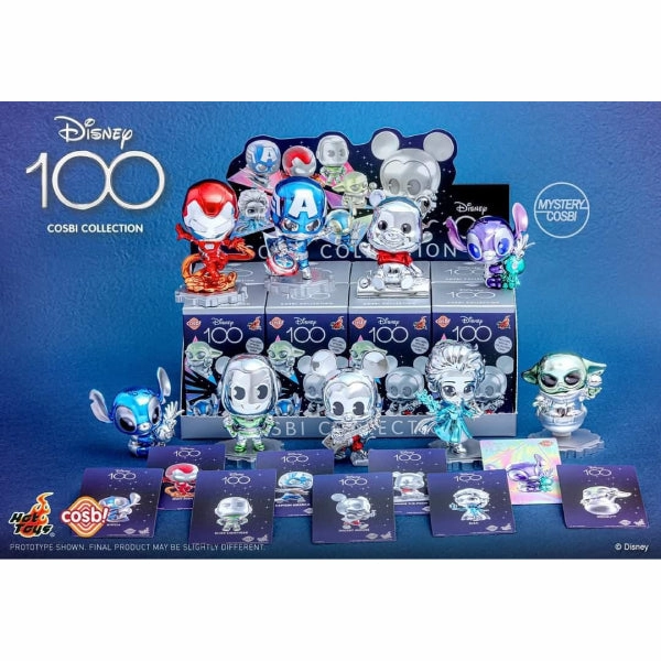 Warehouse Stock Hot Toys - Disney 100 Platinum Color Cosbi Collection (set of 8) ????