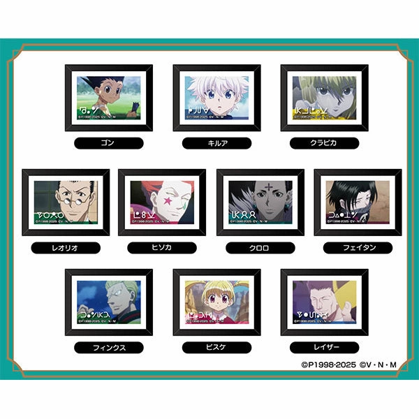HUNTER??HUNTER Art Frame Collection Vol.2 (set of 10) ?C?? ???N Limited Series Drop Hidden Collection Piece