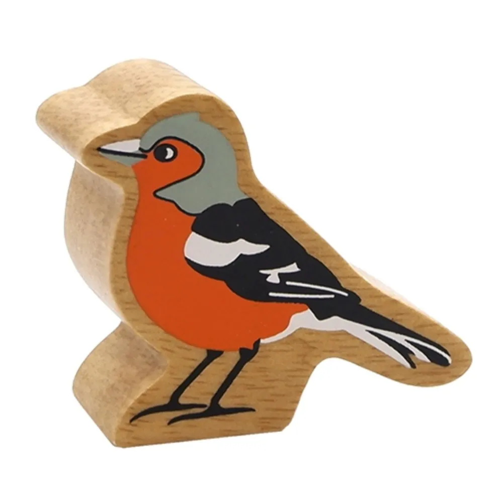 Metal Model Lanka Kade Wooden Orange Chaffinch
