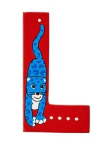 Lanka Kade Wooden Animal Letter L Remote control