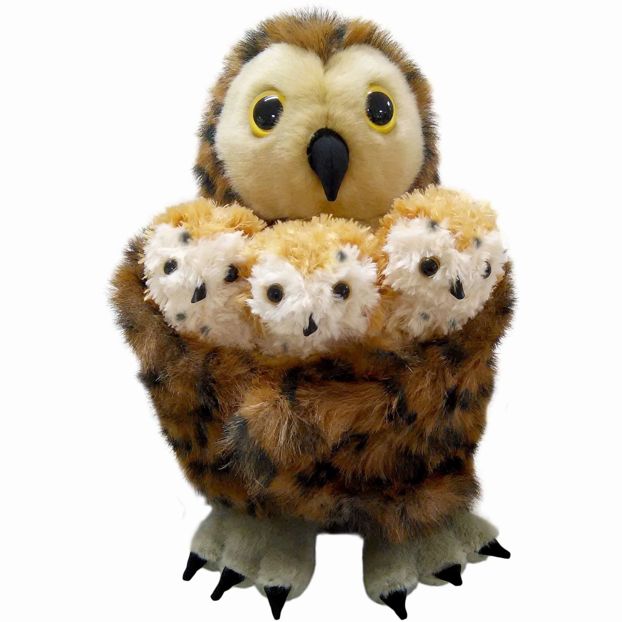 Puppet Company Owl With 3 Babies Puppet Eco System