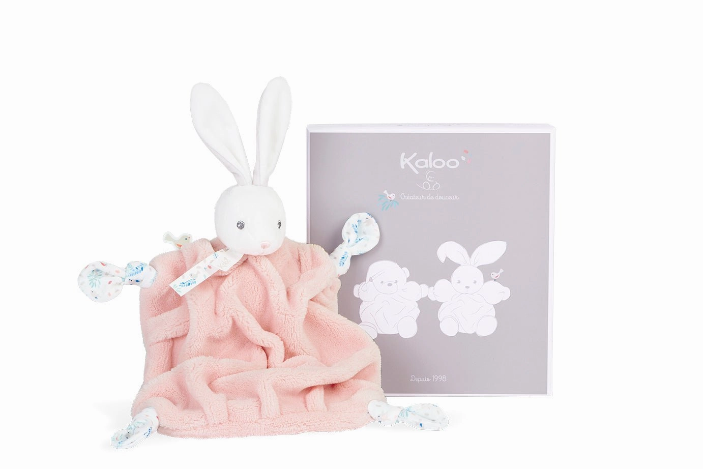 Memory Game Balance Create Kaloo Plume Doudou Rabbit Powder Pink K969980