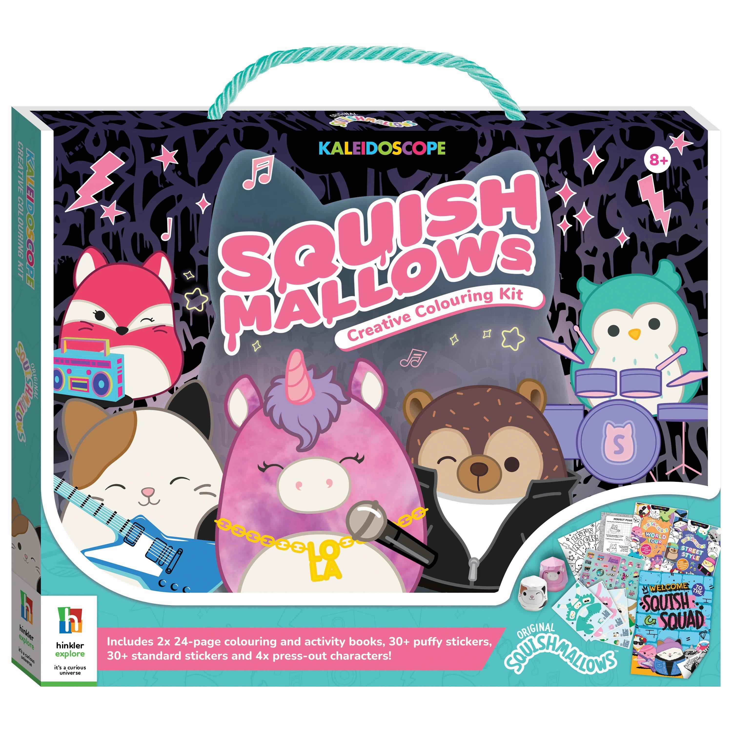 Squishmallows Creative Colouring Kit & Activity Kit Magic Trick