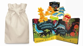STEM Education Under the Sea Story Sack with Lanka Kade Wooden Sea Creatures