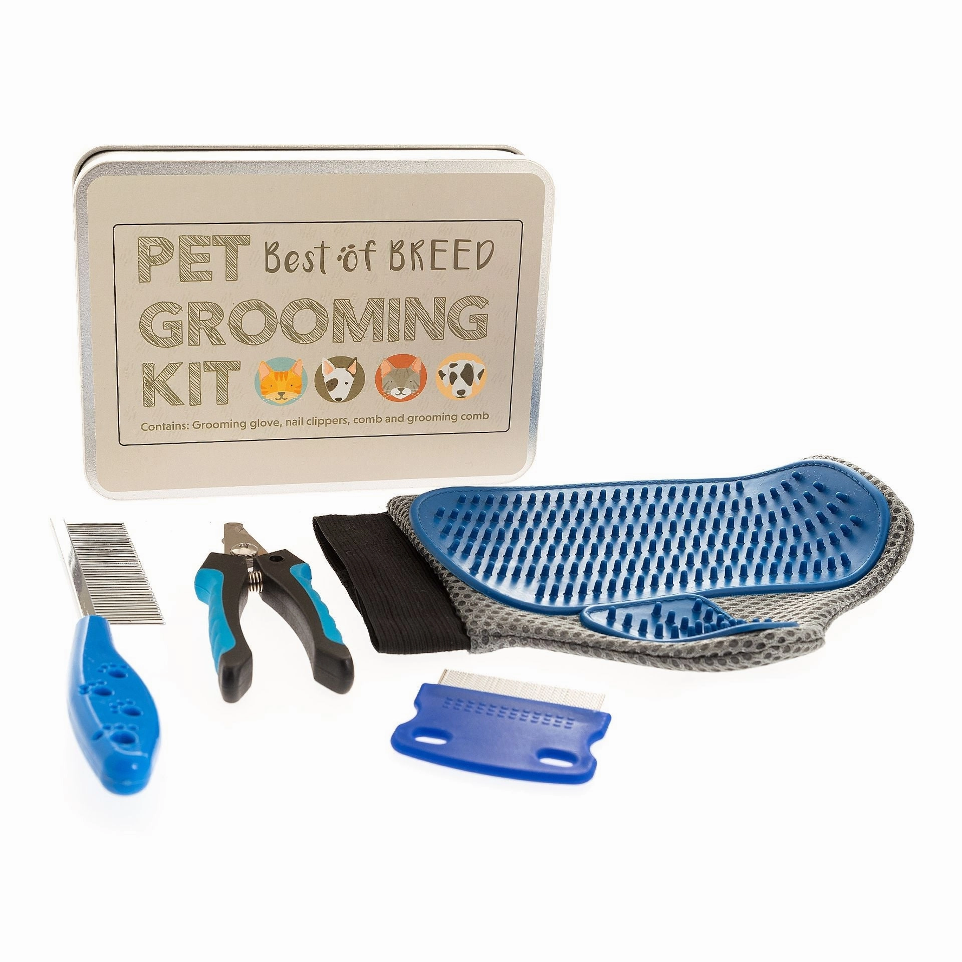 Quality Improvement Apples To Pears Gift In A Tin Pet Grooming Kit