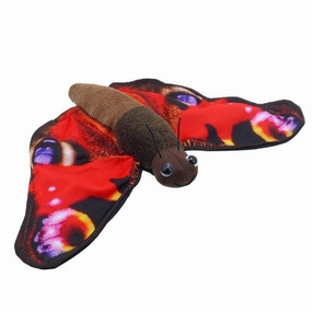 Puppet Company Red Peacock Butterfly Finger Puppet Laser Tag