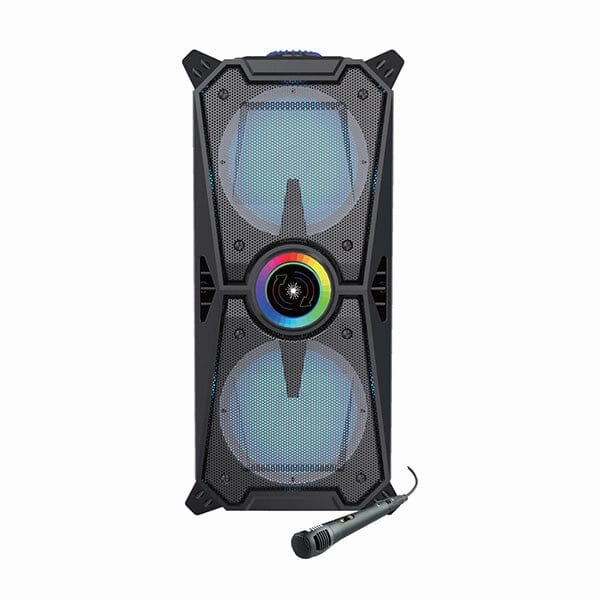 Imaginative Math SoundLogicXT: Power House Party Rocker Karaoke BT Speaker Set Party Favorites Meteor shower