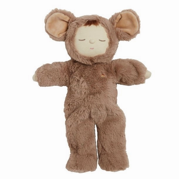 Sports Stadium Organic Cotton Olli Ella Dozy Dinkums - Mousy Pickle