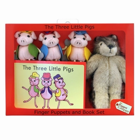 Budding Musician Puppet Company The Three Little Pigs Story Set