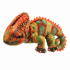 Little Creatures ?C Orange Chameleon Finger Puppet Principle Follow Flexibility Increase
