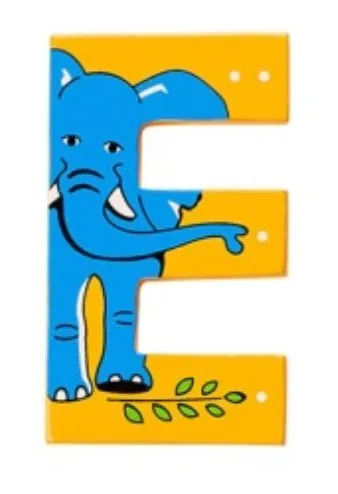 Lanka Kade Wooden Animal Letter E Epilogue Section Faith Restore