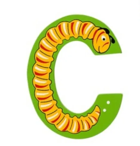 Number Game Lanka Kade Wooden Animal Letter C