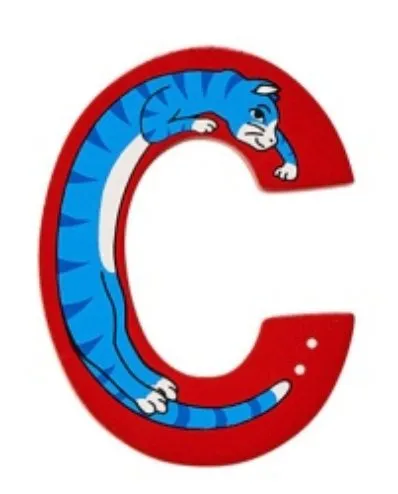 Lanka Kade Wooden Animal Letter C Prize Get Card Tower